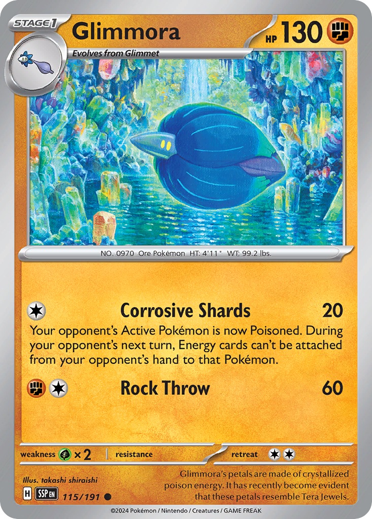 Surging Sparks Glimmora #115/191